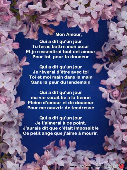 Po C3 me Pour Mon P C3 re Poemes D Amour Pour La Saint Valentin Message D Amour